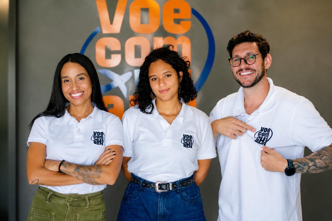 Equipe Voe com a Hi